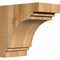 Ekena Millwork Pescadero Rough Sawn Corbel, Western Red Cedar, 6"W x 10"D x 10"H COR06X10X10PEC00RWR - alternate 1